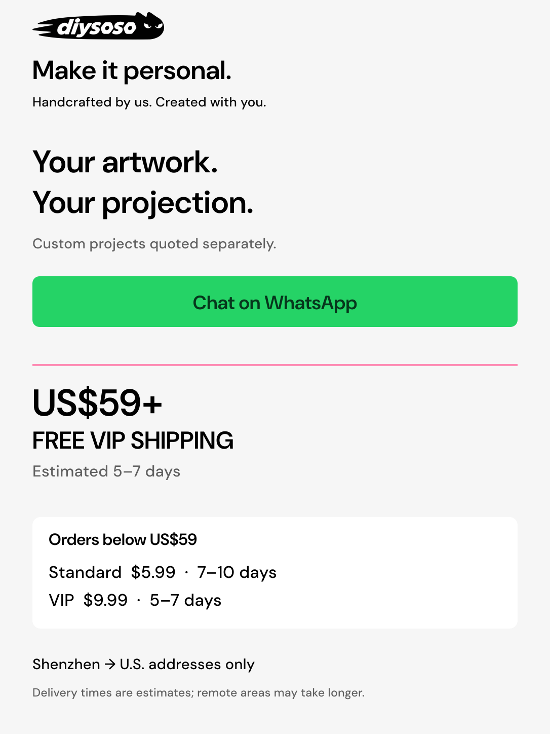 06 custom shipping